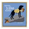Stupell Industries Never Hike Alone Dog Framed Floater Canvas Wall Art Design by Dog Is Good